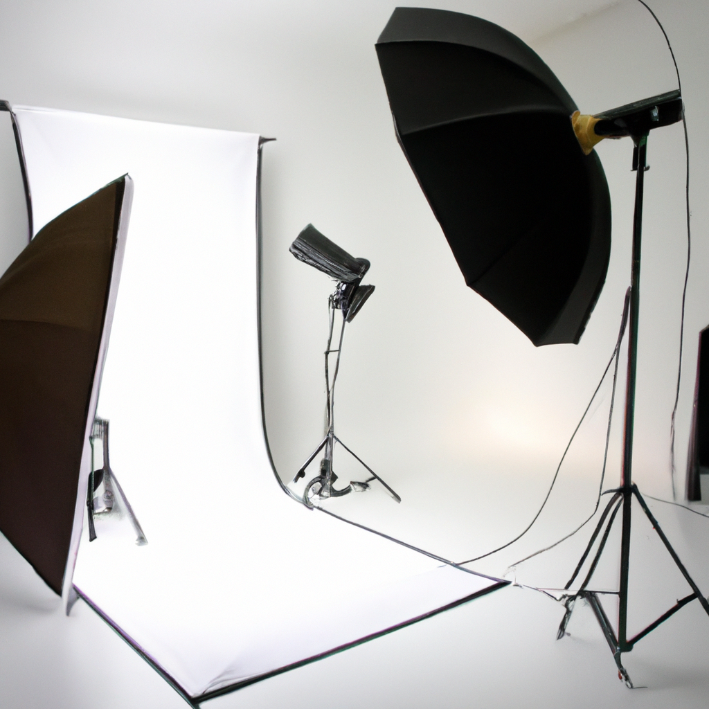 撮影機材と背景紙